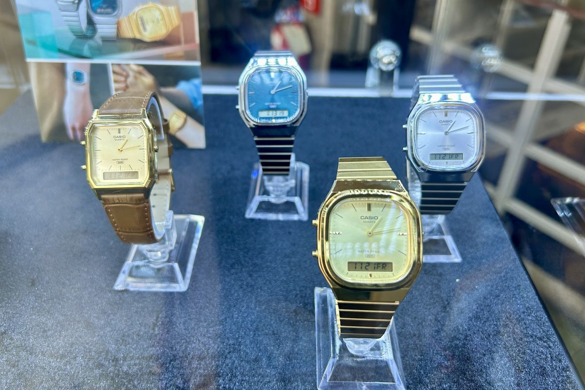 Casio, Casio Vintage, Casio Luncurkan Jam Tangan Vintage Bernuansa Retro, Jadi Incaran Gen Z