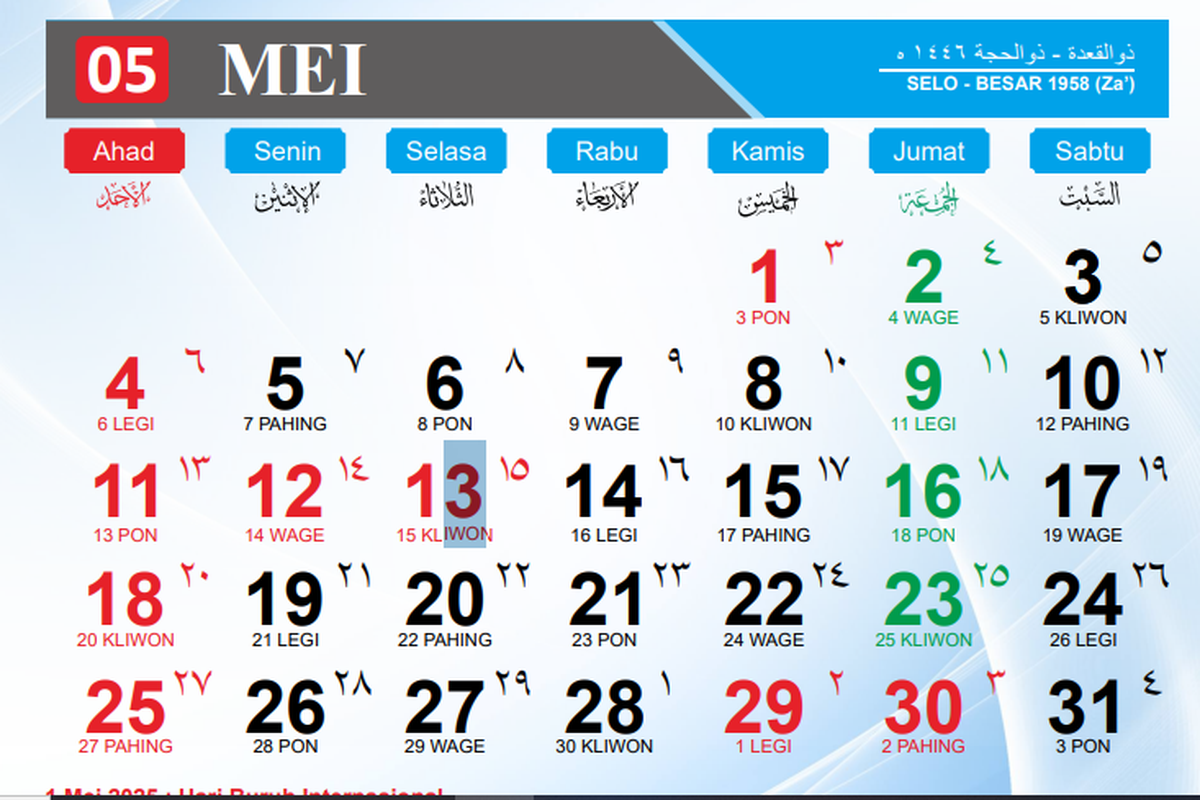 libur bulan mei 2025, libur long weekend 2025, long weekend bulan mei 2025, Bakal Ada Lagi Libur Long Weekend Bulan Mei 2025, Jatuh Tiap Dua Minggu Sekali