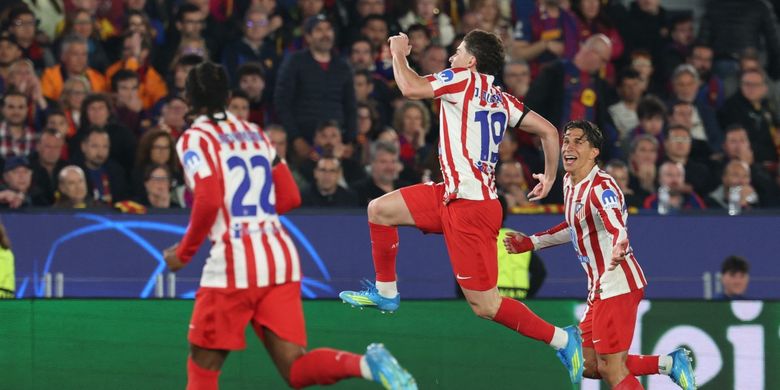 Gerard Pique, Atletico Madrid, Liga Champions, Pau Cubarsi, Giuliano Simeone, UEFA Champions League, Hansi Flick, Dani Olmo, Ronald Araujo, Marc Bernal, Carles Puyol, Dukungan Legenda untuk Pau Cubarsi, Carles Puyol dan Gerard Pique Turun Tangan