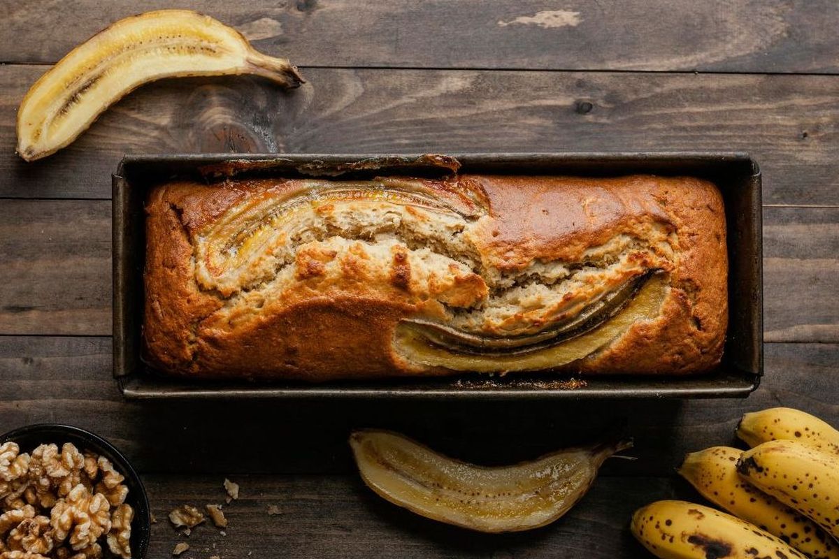 bolu pisang, resep bolu pisang, bolu pisang ambon, membuat bolu pisang ambon, bolu pisang satu telur, tepung bolu pisang, Resep Bolu Pisang Ambon Pakai 1 Telur, Ini Takaran Tepungnya!