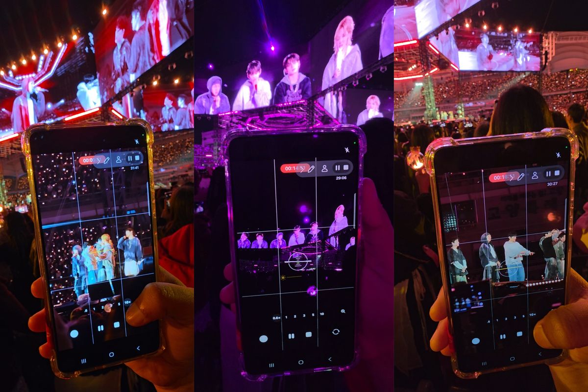 Samsung S26 Ultra, Nightography, Galaxy S26 Ultra, Bukti Nightography Galaxy S26 Ultra Jadi Penyelamat Fancam di Konser BTS 