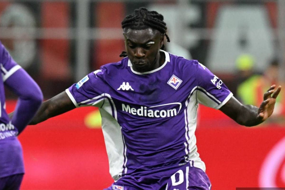 AC Milan, Moise Kean, Santiago Gimenez, Fiorentina, bursa transfer, Liga Italia, Taktik AC Milan dalam Transfer Moise Kean, Manfaatkan Santiago Gimenez
