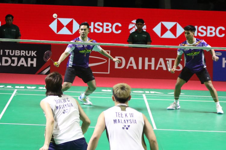 ganda putra Indonesia, Indonesia Masters 2026, Hasil Indonesia Masters 2026: Sabar/Reza Segel Tiket Final, Singkirkan Murid Herry IP