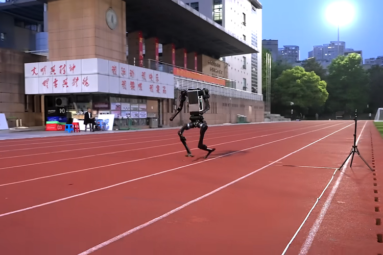 robot, China, Atlet, Unitree Robotics, robot humanoid, Robot H1 China Mendekati Kecepatan Lari Usain Bolt