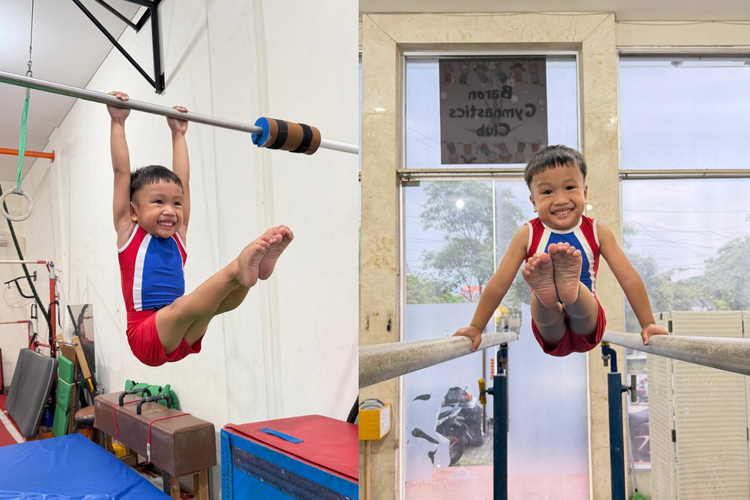 Indonesia Open 2025, Anak Usia 4 Tahun Ini Sudah Raih 12 Medali Gymnastics, Ini Cerita Orangtua Mendampinginya