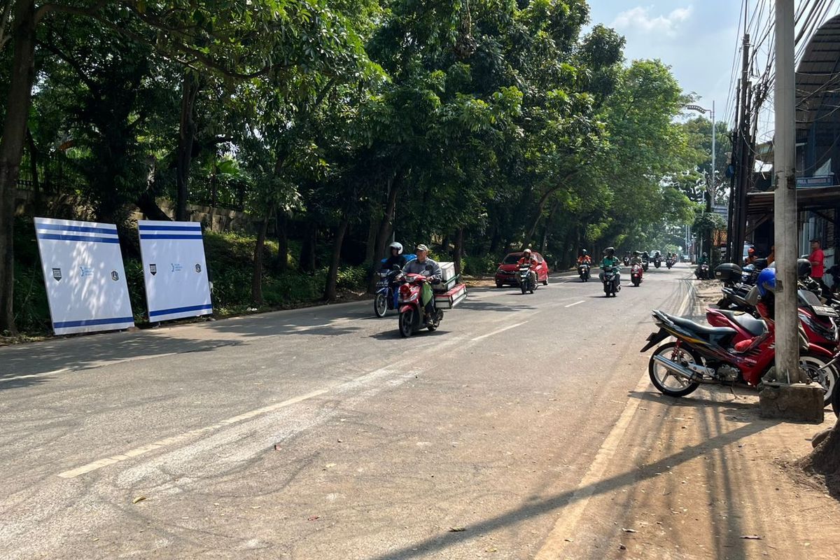 Jalan Raya Lenteng Agung, Jalan Lenteng Agung, Jalan Raya Lenteng Agung Arah Depok Sudah Dibuka Penuh