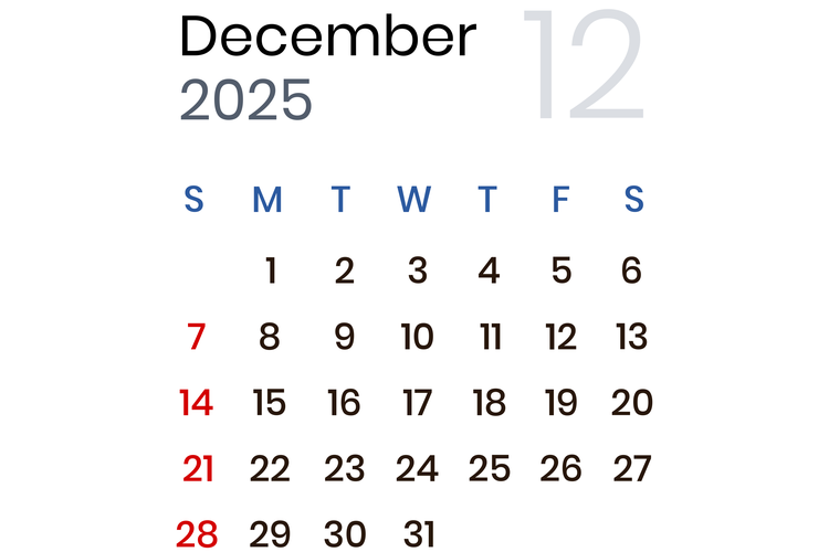 Libur Akhir Tahun, jadwal libur akhir tahun, Jadwal Libur Desember 2025, Kapan Libur Tanggal Merah dan Cuti Bersama Desember 2025? Ini Daftarnya