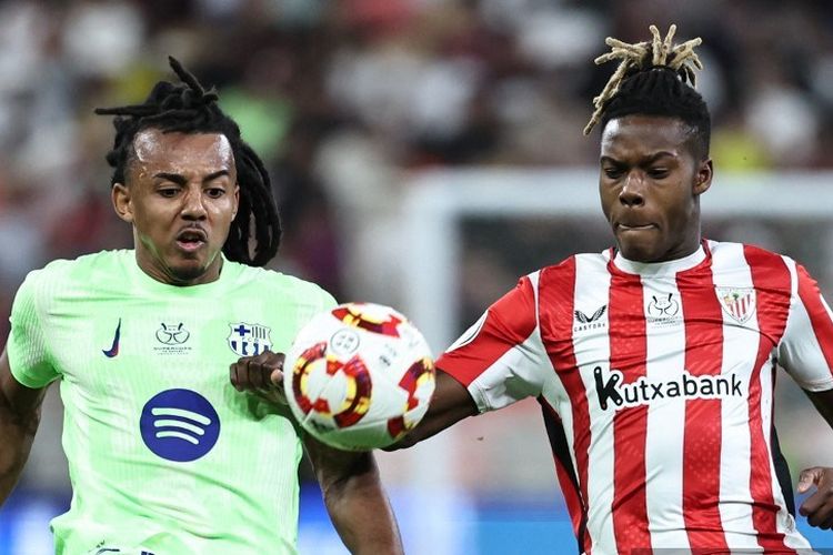 Jules Kounde, Barcelona, Hector Fort, bursa transfer, Liga Spanyol, Bursa Transfer, Jules Kounde Setuju Perpanjang Kontrak, Barcelona Lepas Bek Mudanya?, Kounde Komentari Ter Stegen dan Rashford, Barcelona Siap Lepas Hector Fort, Hector Fort Masuk Daftar Jual, Ketegangan Fort dan Flick Berlanjut