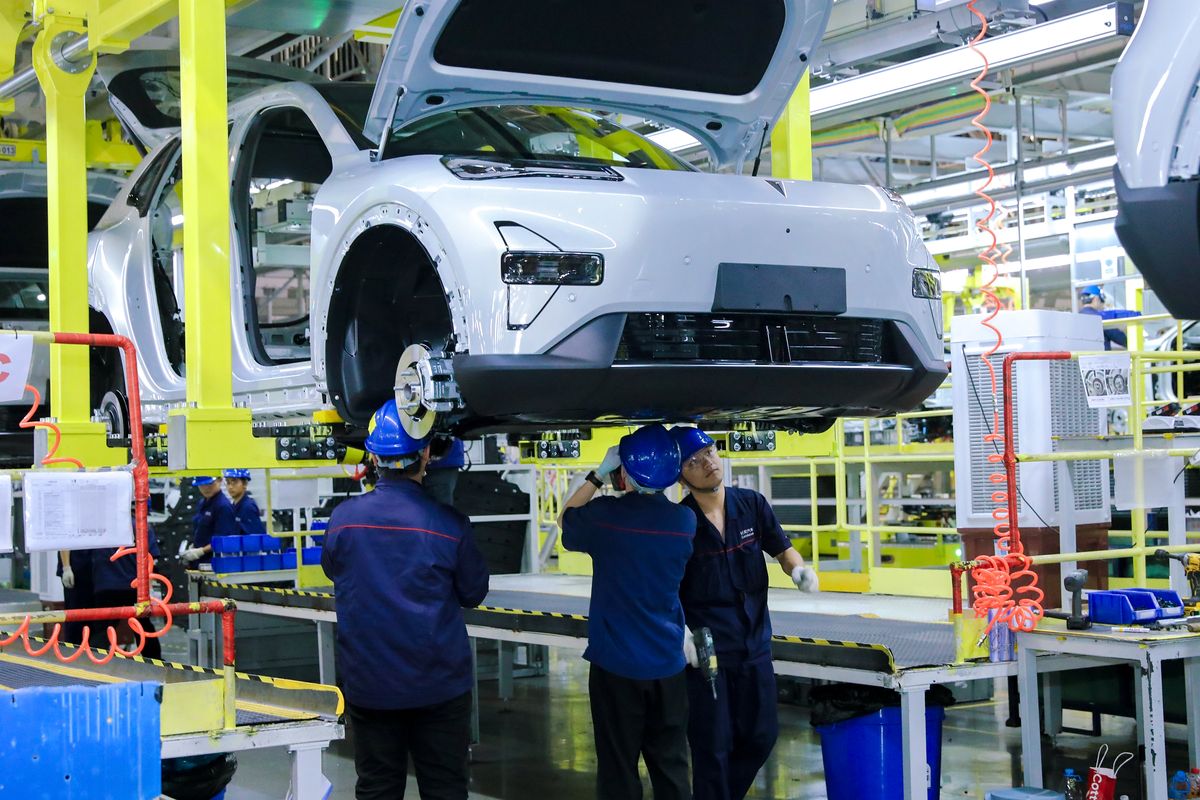pabrik mobil, Changan Automobile, changan, Pabrik mobil pintar, Changan Digital Intelligent Factory, Berkunjung ke Pabrik Pintar Changan di Chongqing, China