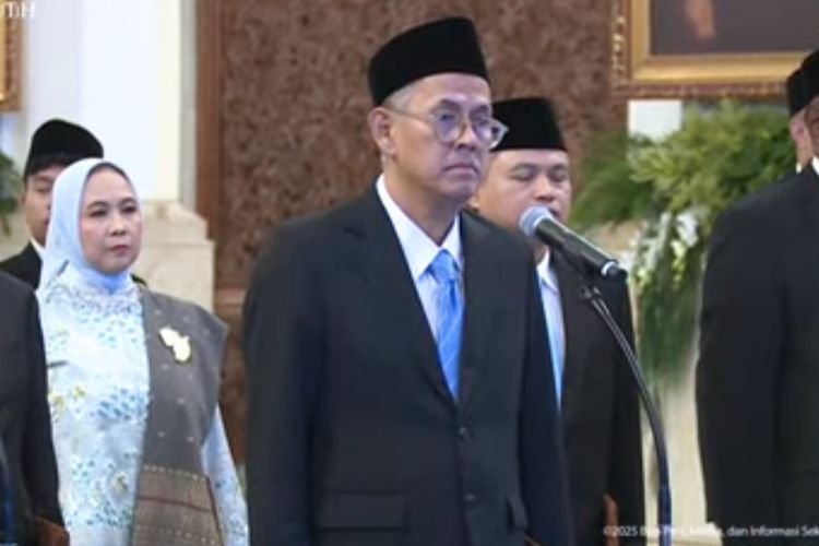 Wakil Menteri Keuangan, Anggito Abimanyu, pelantikan pejabat, Purbaya Yudhi Sadewa, Ketua LPS, ketua dewan komisioner lps, Anggito Abimanyu Resmi Jadi Ketua LPS, Purbaya: Dia Tidak Rangkap Jabatan