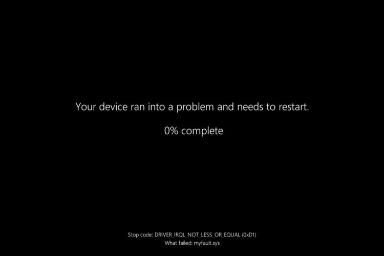 Microsoft, Blue Screen of Death, Windows, Black Screen of Death, microsoft, windows, tampilan blue screen, black screen of death, Microsoft Ganti Layar Biru saat Windows Error, Ini Gantinya