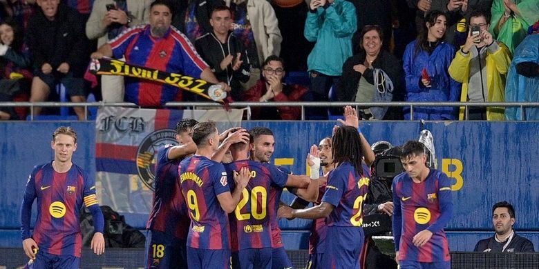 Piala Super Spanyol, Barcelona, Bilbao, Athletic Bilbao, Ferran Torres, Fermin Lopez, Roony Bardghji, Raphinha, Hasil Barcelona Vs Bilbao 5-0: Raphinha Cemerlang, El Barca ke Final