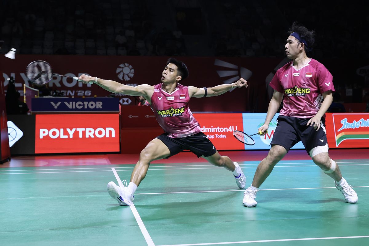 Indonesia Open, BWF World Tour, Istora Senayan, Sabar Karyaman Gutama/Moh Reza Pahlevi Isfahani, Hasil Polytron Indonesia Open: Sabar/Reza Balas Kekalahan Fajar/Fikri