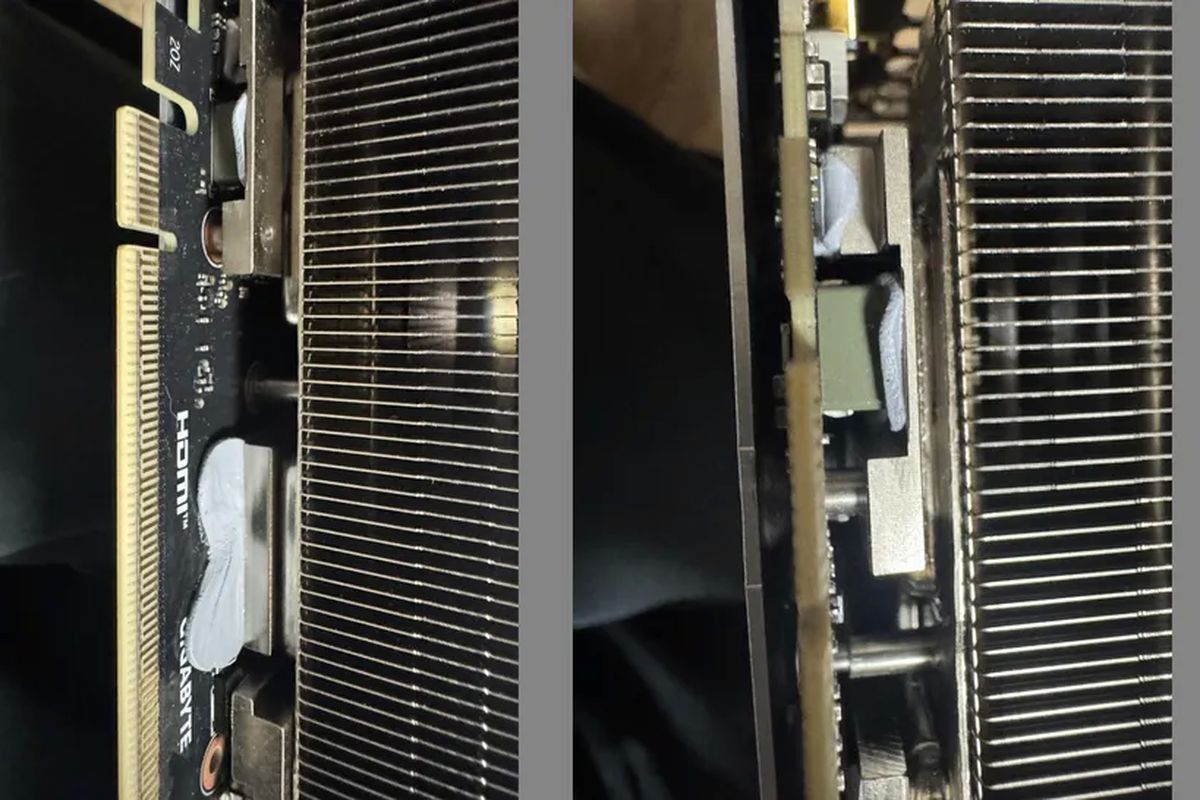 RTX 50 Series, Gigabyte, thermal gel, Thermal gel, gigabyte, Masalah Serius Intai GPU RTX 50 Series Bikinan Gigabyte