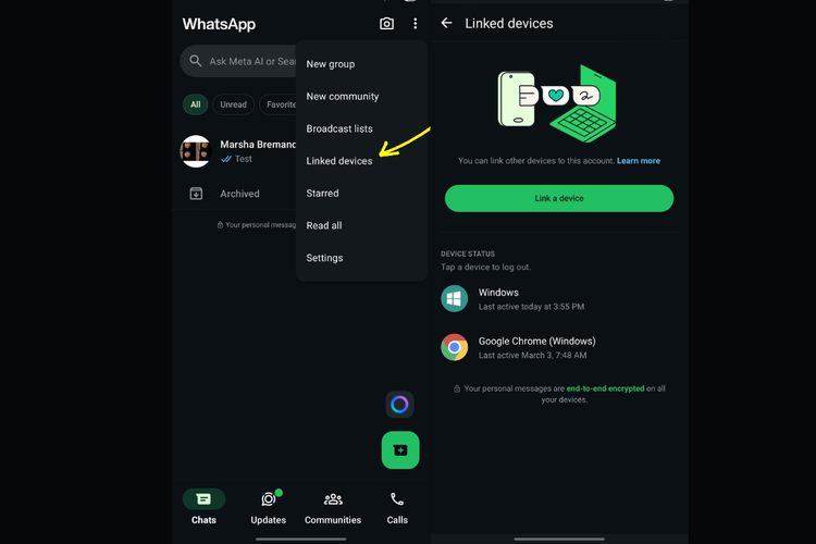 WhatsApp, Agar WA Tidak Mudah Di-hack, Aktifkan 6 Pengaturan Keamanan Ini, 1. Aktifkan verifikasi dua langkah , 2. Pakai kunci aplikasi , 3. Sembunyikan status "terakhir dilihat" dan "online", 4. Batasi siapa yang bisa menambahkan ke grup, 5. Periksa perangkat tertaut, 6. Aktifkan notifikasi keamanan