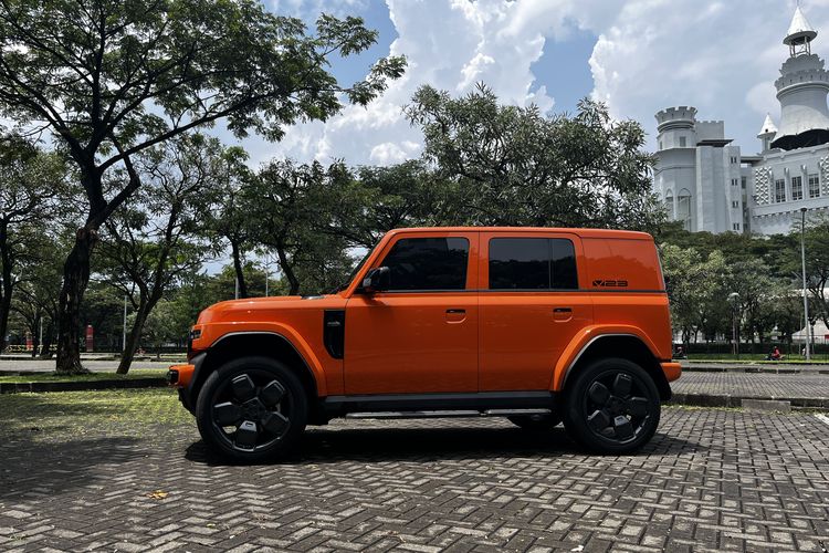 jip listrik, ICar V23, mobil, Desain, Bedah Tampilan iCar V23, Jip Listrik Bertampang Retro Modern
