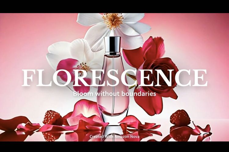 parfum, Fragrance Lab, Amazon, AI AWS, Nova Sonic, Amazon Nova, Parfum, fragrance lab, Pengalaman Meracik Parfum Personal Pakai AI Amazon Nova di AWS re:Invent 2025, Tahap 1: ngobrol dengan AI untuk meracik parfum, Tahap 2: AI memberi nama parfum, Tahap 3: bikin poster dan video iklan parfum dengan AI, Tahap 4: parfum diracik oleh perfumer di tempat