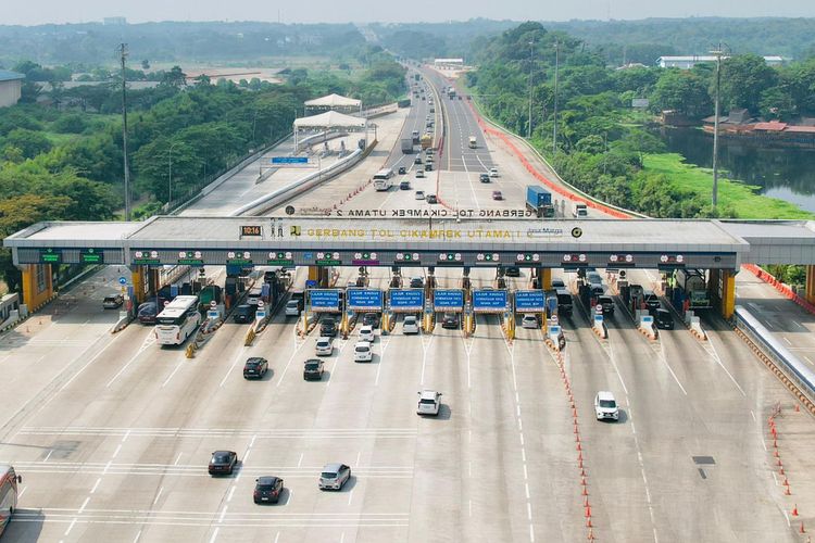 Transjawa, GT Cikampek, arus balik, Jasa Marga, Arus Balik Mulai Naik, 17.000 Kendaraan Sudah Mengarah ke Jakarta