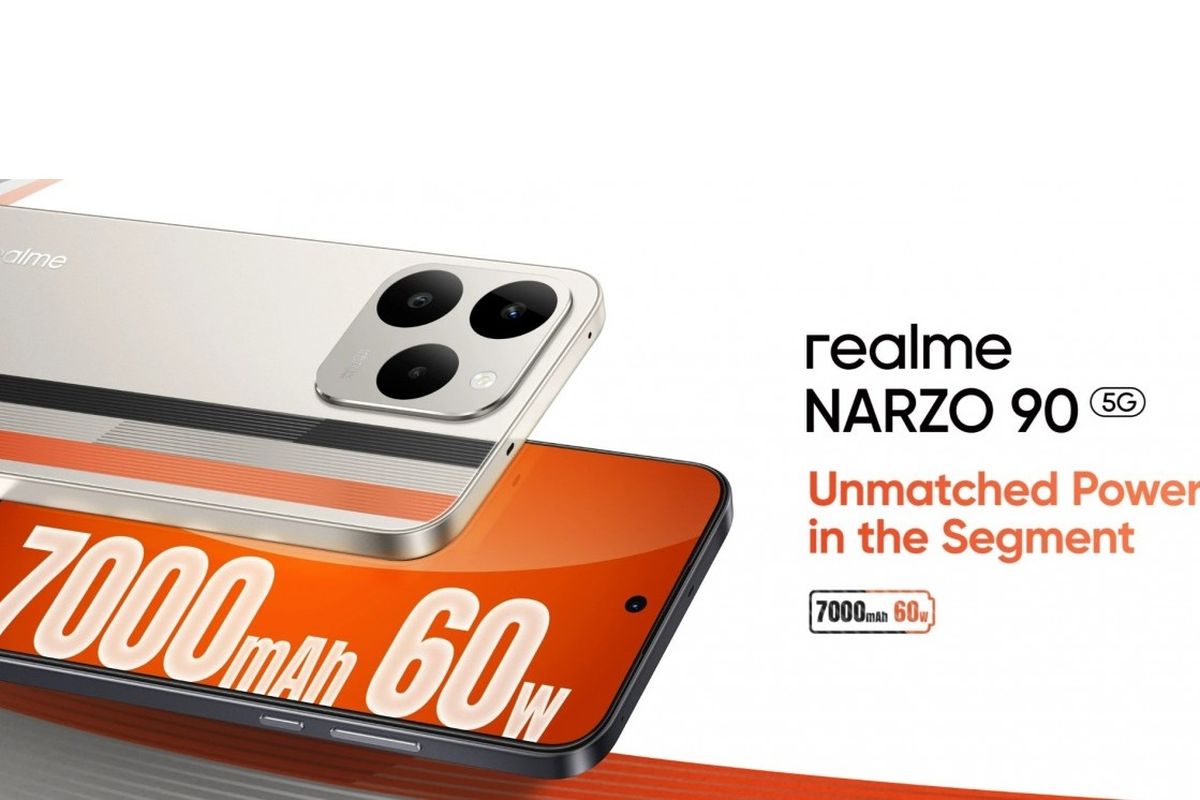 Realme, Narzo 90, Narzo 90x, baterai jumbo, Realme Narzo, Android 15, Realme Narzo 90, Realme Narzo 90x, IP68, IP69, Harga Realme Narzo 90, Realme Narzo 90 Series Resmi dengan Baterai Jumbo 7.000 MAh