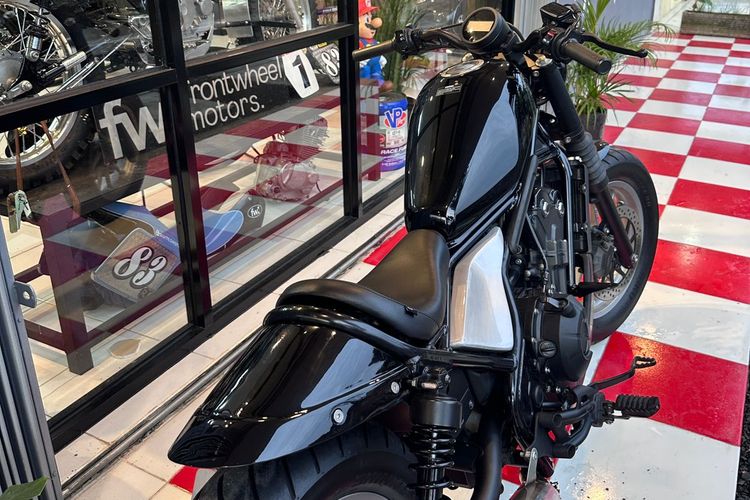 Frontwheel Motors, modifikasi, Rebel 500, Modifikasi Honda Rebel 500 ala Frontwheel Motors: Simpel Gaya Bobber