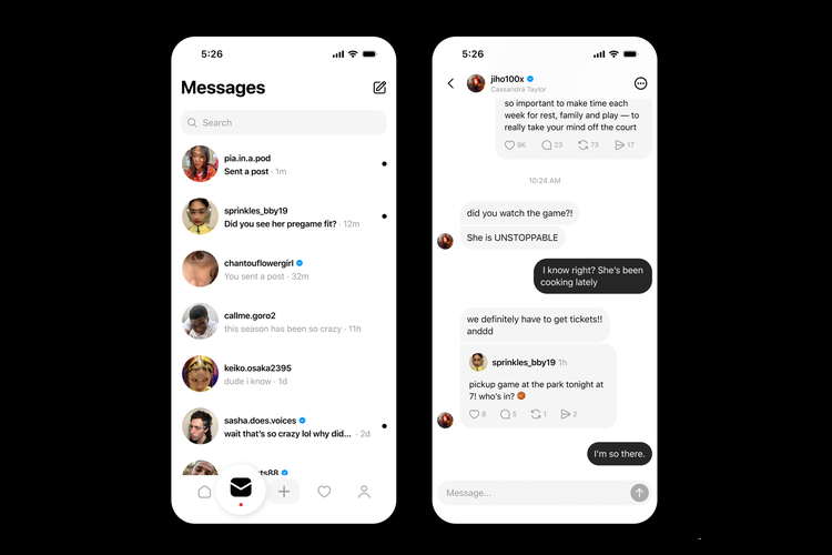 Threads, Direct Message, Instagram, DM Threads, Meta, fitur baru, instagram, meta, direct message Threads, Threads Akhirnya Punya Fitur DM, Kini Bisa Kirim Pesan Langsung di Aplikasi