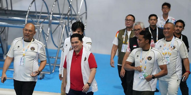 SEA Games, Indonesia, Erick Thohir, atlet, SEA Games 2025, Thailand, Atlet Indonesia Tak Gentar Dengar Tradisi Tuan Rumah Juara SEA Games