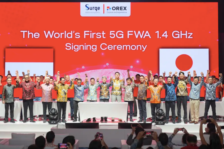 Open RAN, Surge, Telemedia Komunikasi Pratama, Internet Rakyat, 5G FWA, internet rakyat, Orex Surge WiFi, Surge Indonesia Gandeng Orex SAI Hadirkan Internet Rakyat Murah mulai Rp 29.000