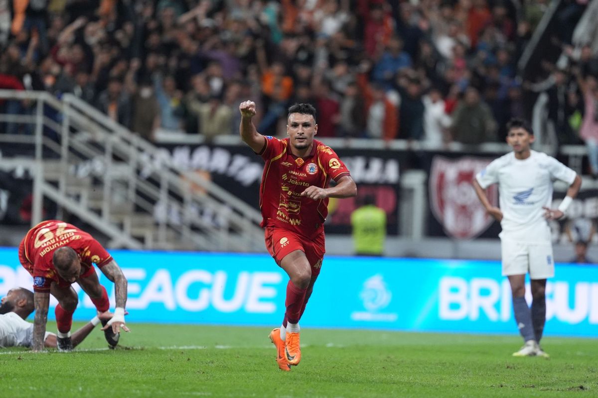 Persija, PSM Makassar, Super League 2025-2026, Persija Jakarta, Hasil Persija Jakarta Vs PSM 2-1, Debut Manis Jean Mota
