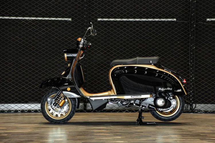 Royal Alloy, JPS Series, skuter retro, Luke Gregory, Royal Alloy Luncurkan JPS Series: Retro Modern Inspirasi Lambretta