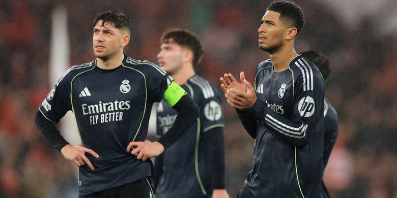 Liga Champions, Benfica, Real Madrid, Benfica vs Real Madrid, Andreas Schjelderup, Vangelis Pavlidis, Anatoliy Trubin, Kylian Mbappe, Jose Mourinho, Liga Champions 2025-2026, Kata-kata Jose Mourinho Usai Hasil Benfica Vs Real Madrid 4-2