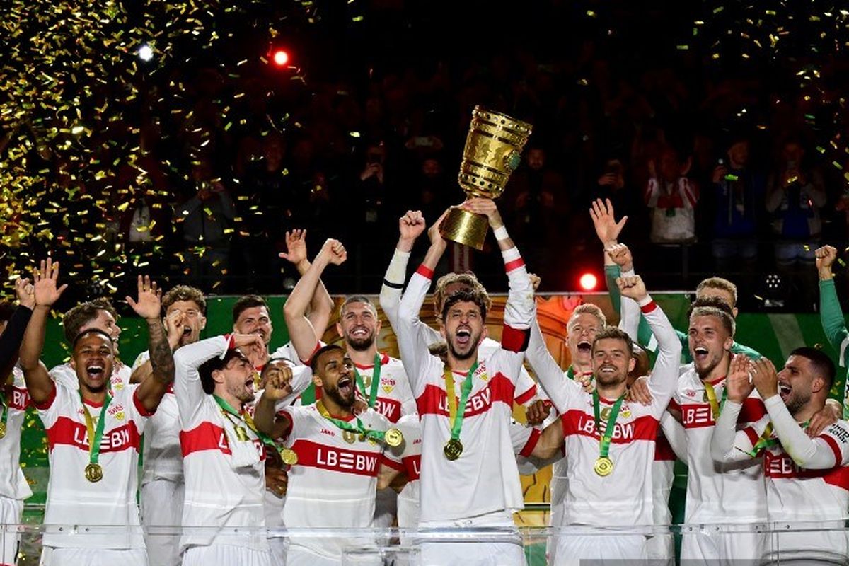 Stuttgart, Arminia Bielefeld, Piala Jerman, DFB-Pokal, VfB Stuttgart, VFB Stuttgart vs Arminia Bielefeld, VFB Stuttgart Raih Gelar DFB Pokal, Akhiri Sensasi Tim Divisi Tiga