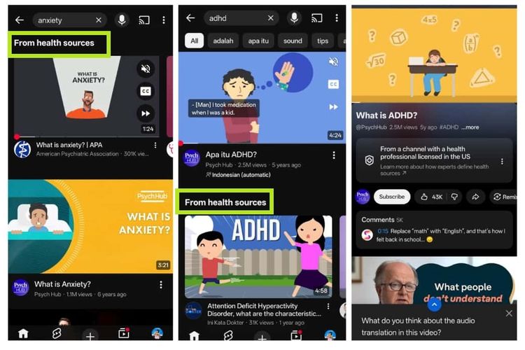 fitur, kesehatan mental, YouTube, Fitur baru, fitur baru, fitur youtube, YouTube Rilis 2 Fitur Baru di Indonesia, Penjaga Mental dan Pembatasan Shorts