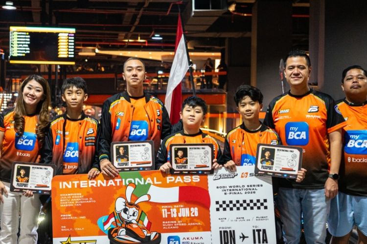 Gokart, karting, Sodi World Series, Italia, pebalap, 4 Pebalap Karting Elektrik Indonesia Siap Berlaga di SWS E-Finals 2026
