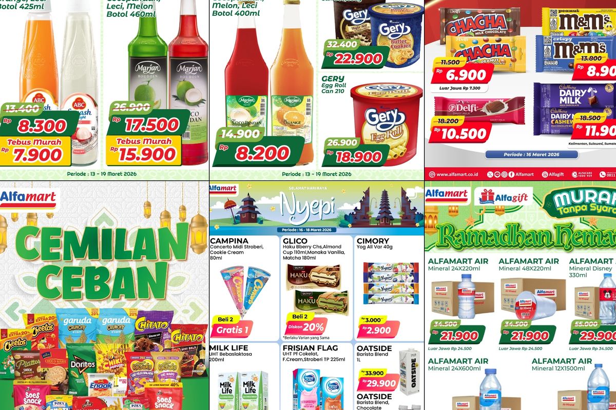 promo Alfamart, promo Alfamart hari ini, Promo Alfamart Hari Ini 4 April 2026, Bahan Dapur Kebutuhan Bunda Harga Spesial, Promo double date ( 4 April 2026), Promo kecantikan (1-15 April 2026), Promo JSM (3-5 April 2026), Menang banyak (1-15 April 2026), Promo JSM hemat (3-5 April 2026), Hair care (1-15 April 2026), Kebutuhan bunda (1-15 April 2026)