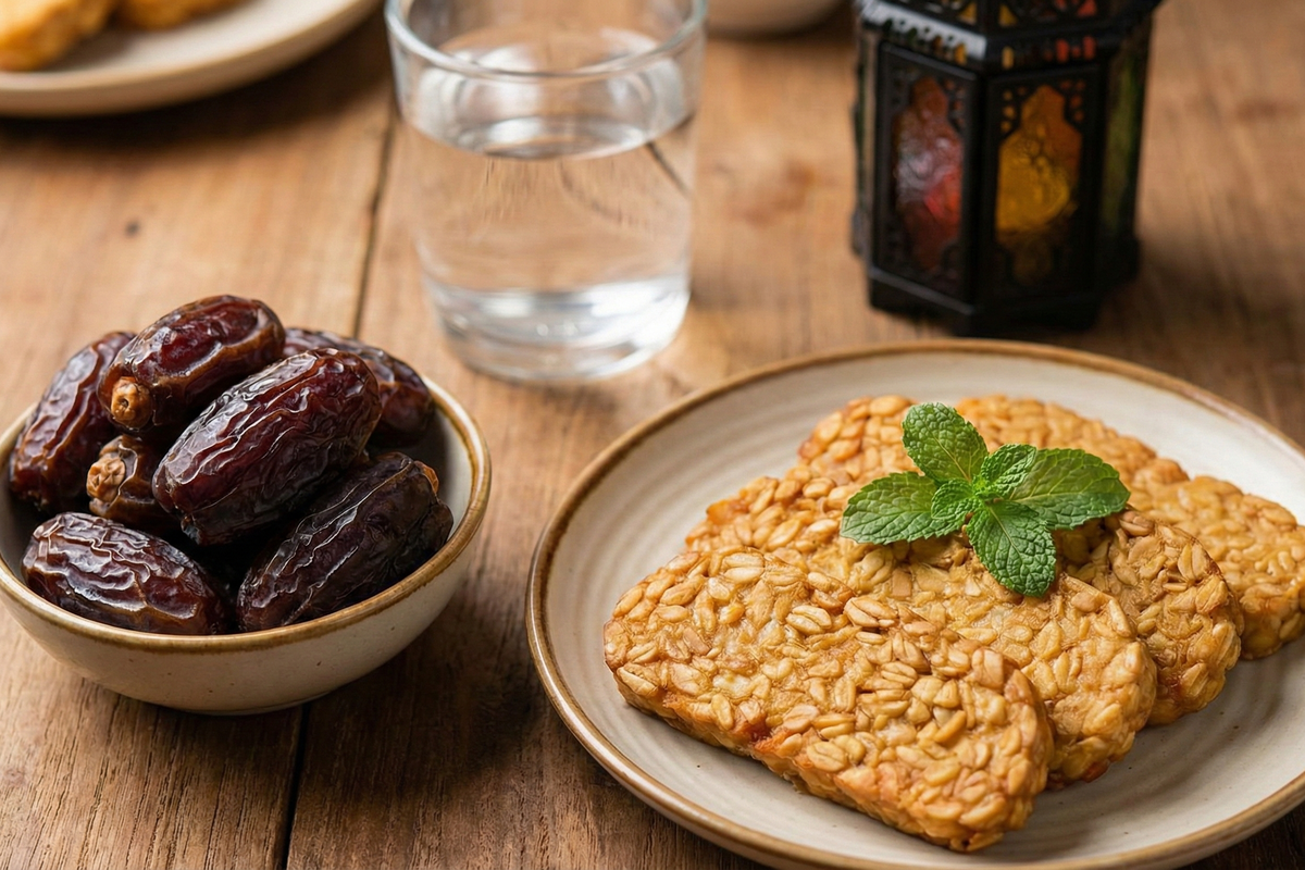 kurma, tempe, berbuka puasa, Ahli Gizi IPB Ungkap Kombinasi Kurma dan Tempe Sumber Energi Terbaik untuk Puasa