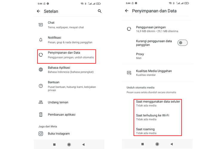 cara menonaktifkan download otomatis di WhatsApp, Cara mematikan unduhan otomatis di WhatsApp, Matikan Fitur WhatsApp Ini dan Memori HP Bakal Lebih Lega, 1. Menonaktifkan penyimpanan otomatis WhatsApp ke galeri Android, 2. Menonaktifkan download otomatis WhatsApp Android, 3. Menonaktifkan penyimpanan otomatis WhatsApp ke galeri iPhone, 4. Menonaktifkan download otomatis WhatsApp iPhone