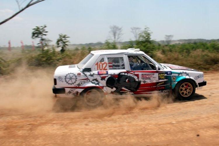 Sprint Rally, juara nasional, Pebalap Ini Sabet Juara Nasional R1 Kejurnas Sprint Rally 2025