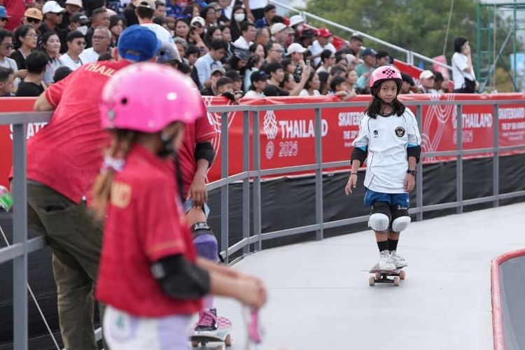 Skateboard, SEA Games 2025, SEA Games 2025: Mikhayla Shanum Caya, Atlet Masa Depan Skateboard Indonesia
