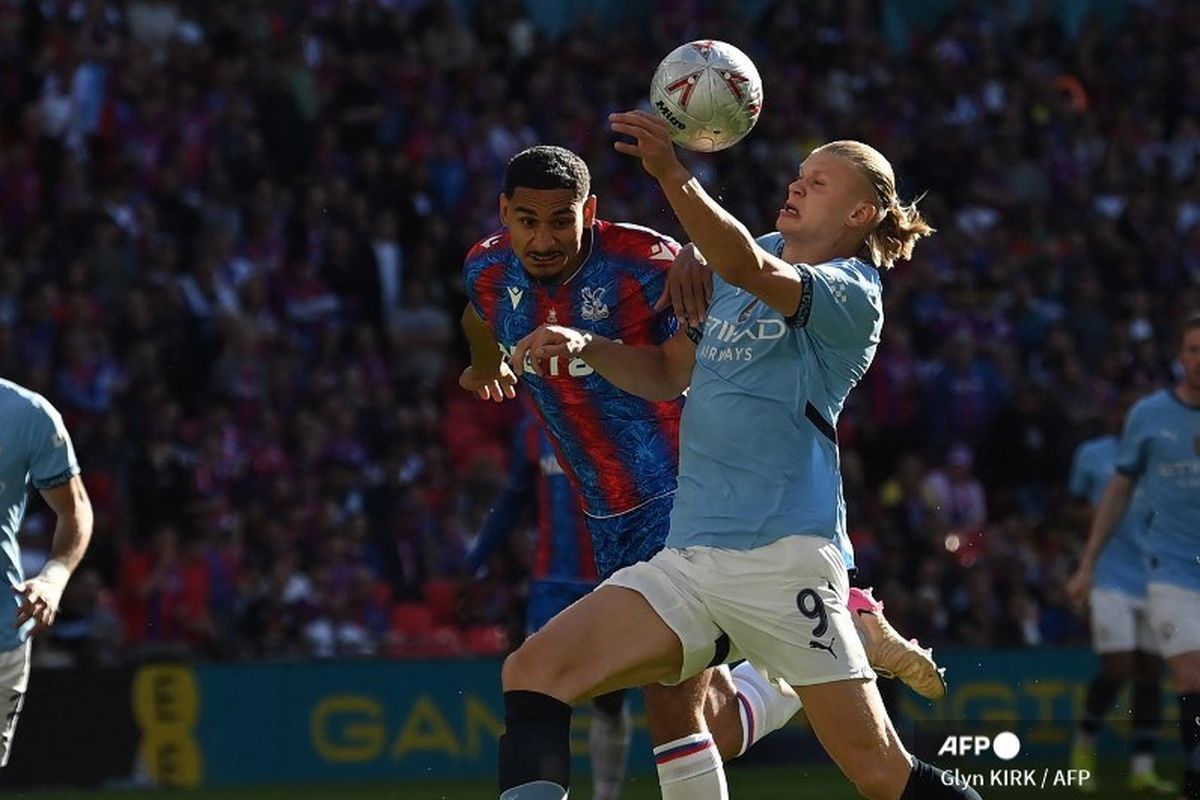 Manchester City, final Piala FA, Crystal Palace vs Man City, Erling Haaland, Final Piala FA, Rooney: Haaland Gagal Tunjukkan Mental Juara di Final Piala FA
