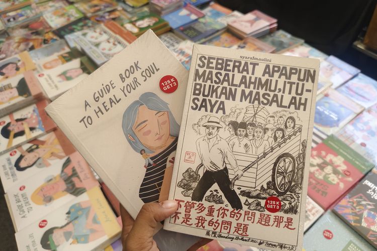 bazar buku di jaksel, bazar buku di jakarta selatan, bazar buku terdekat, pasar literasi jakarta, pasar literasi one belpark, promo pasar literasi, bazar buku murah 2025, Ada Bazar Buku di Jakarta Selatan, Belanja 1 Tas Penuh Cuma Rp 50.000