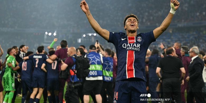 Barcelona, Paris Saint-Germain, Liga Spanyol, LaLiga, bursa transfer, Lamine Yamal, Desire Doue, Rencana Barcelona Duetkan Lamine Yamal dengan Desire Doue