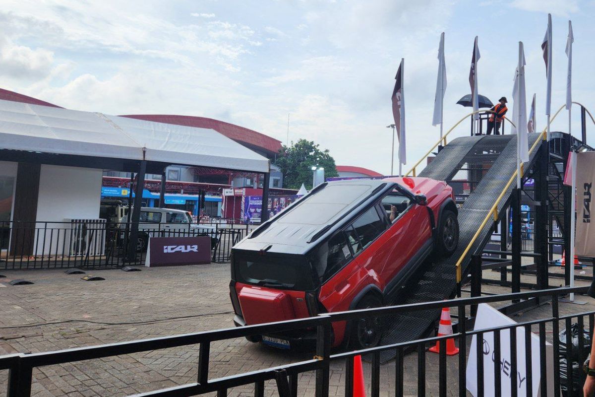 Chery, kendaraan, Rasakan Ketegangan di IIMS 2026, Lintasan Ekstrem untuk Chery J6