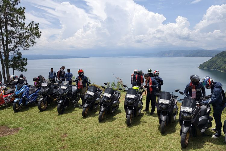 MTBN, NMAX Turbo, MAXI Tour Boemi Nusantara, Menembus Kabut Samosir, Sensasi 