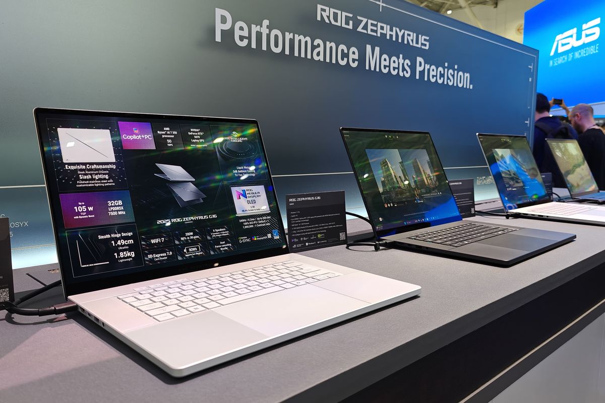 Computex 2025, Asus, Laptop gaming, ASUS, laptop gaming, Asus ROG Strix G16, Asus ROG Zephyrus G14, computex 2025, Asus ROG Strix Scar 16, Asus ROG Zephyrus G16, Asus ROG Zephyrus G14 dan ROG Strix Scar 18 Dipajang di Computex, Segera Rilis di Indonesia