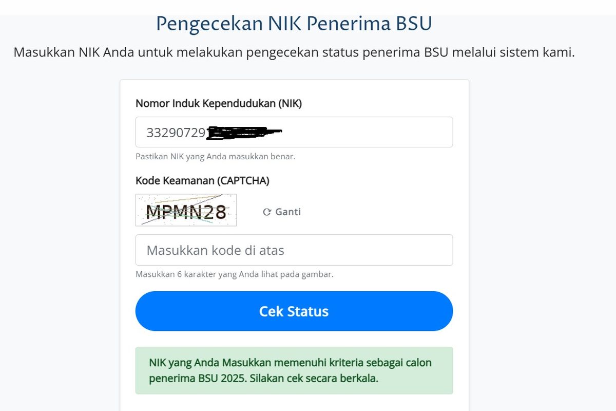 BSU 2025, Cek BSU, Cek Penerima BSU, cek BSU, cek penerima BSU, cek bsu 2025, Hati-hati, Jangan Tertipu Link Cek BSU Tanpa NIK, Ini Cara Resmi Mengeceknya, Cek BSU Tanpa NIK Modus Kejahatan Phishing, Cara Resmi Cek Penerima BSU 2025, Notifikasi Status Penerima, Mengapa Data Tidak Muncul di PosPay?, Dokumen untuk Pencairan di Kantor Pos