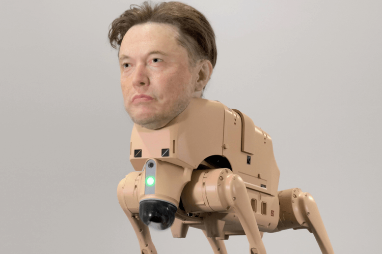 Beeple, robot anjing, Elon Musk, Mark Zuckerberg, Art Basel Miami, Robot Elon Musk dan Zuckerberg Laris Terjual, Harganya Miliaran
