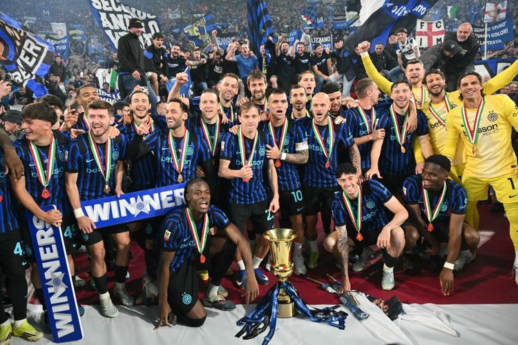 Marcus Thuram, Inter Milan, AC Milan, Liga Italia, Pemain Inter Diinvestigasi Usai Bawa Spanduk Ejekan untuk AC Milan