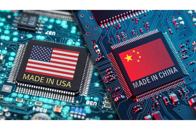 Huawei, CloudMatrix 384, Nvidia, chip, Nvidia GB200 NVL72, Ascend 910C, Chip, huawei, perang dagang, Chip AI, Jensen Huang, CEO Nvidia, Huawei Pamerkan CloudMatrix 384, Sistem AI Penantang Nvidia