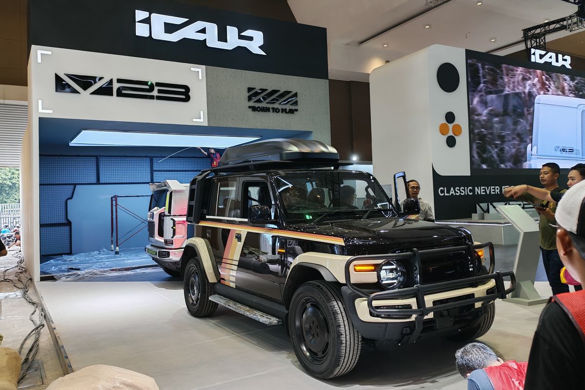 SUV listrik, Chery Luncurkan iCar V23 di IIMS 2026: SUV Listrik Modern