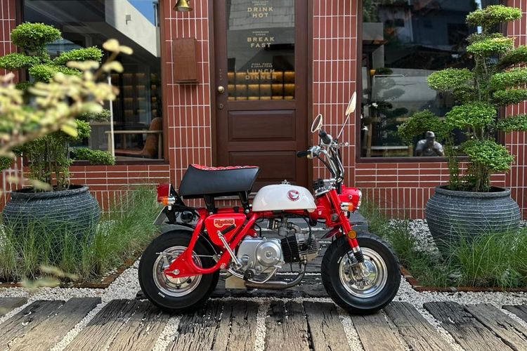 Honda, Monkey, Honda Monkey, Monkey Z50, Modifikasi Honda Monkey Z50A, Kecil Bikin Bahagia